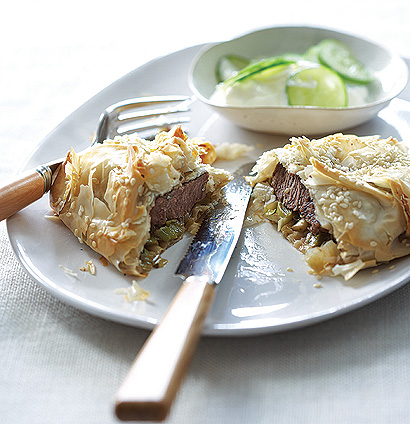 Spiced lamb and leek pies | Woolworths TASTE