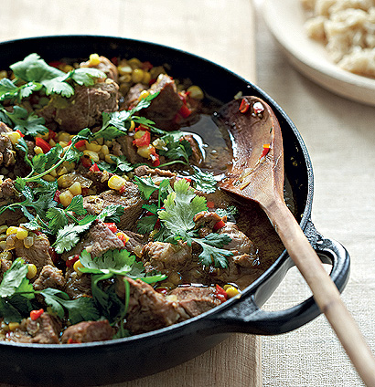 Spiced Pork and Corn Stew recipe | Woolworths TASTE