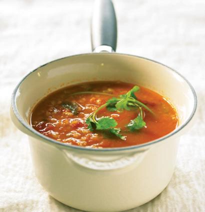 Spicy lentil soup recipe | Hearty Soup Dish | WW TASTE