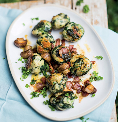 Spinach-and-ricotta dumplings | Woolworths TASTE