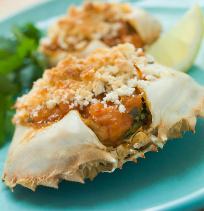 Stuffed crab (caranguejo recheado) | Woolworths TASTE