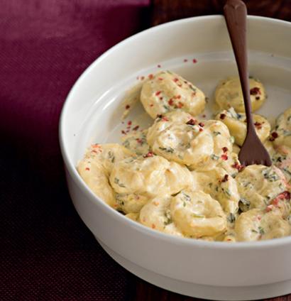 Sweet-Potato Gnocchi in Lemony Crème Fraîche Recipe | TASTE