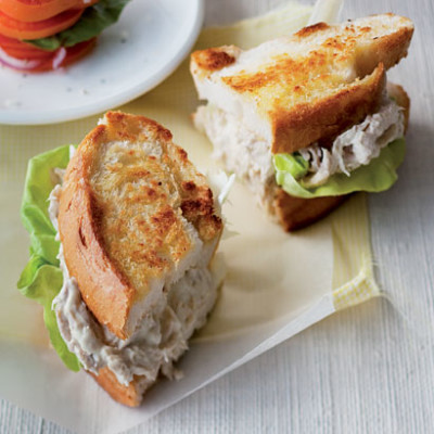 The classic chicken sandwich with home-made mayonnaise