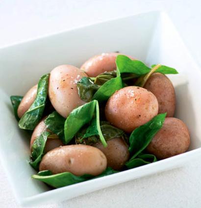 Warm potato and sorrel salad recipe | Woolworths TASTE