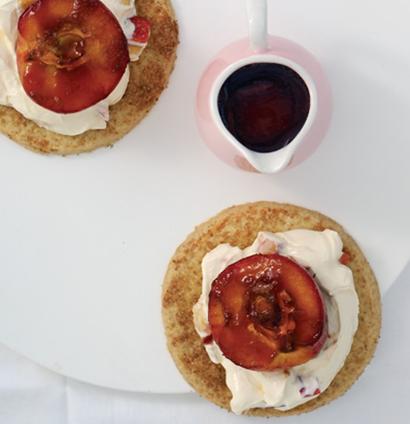 Wholewheat nectarine tarts | Woolworths TASTE