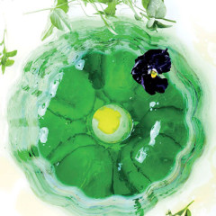 Cucumber-and-lime jelly