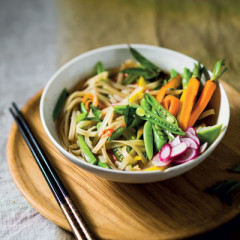 Asian-style noodle broth
