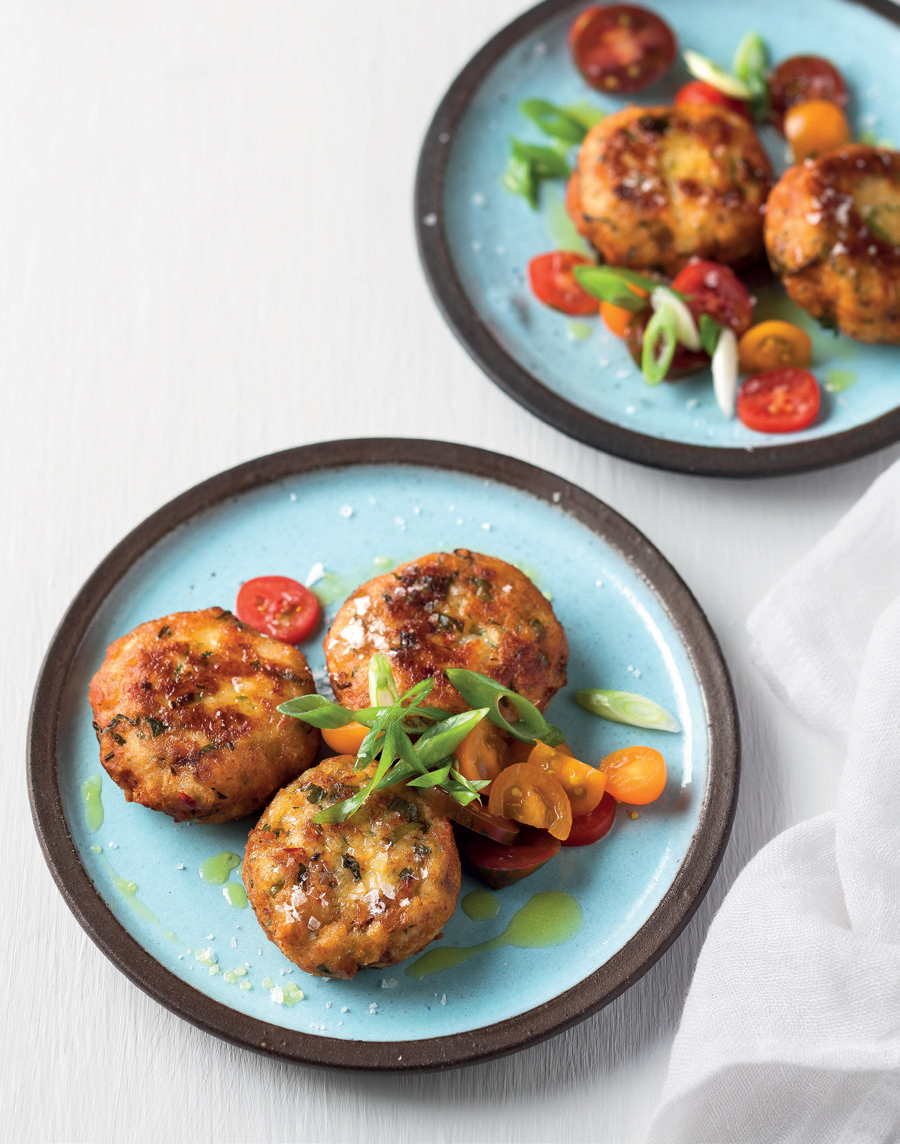 Chilliandchive salmon fish cakes Woolworths TASTE