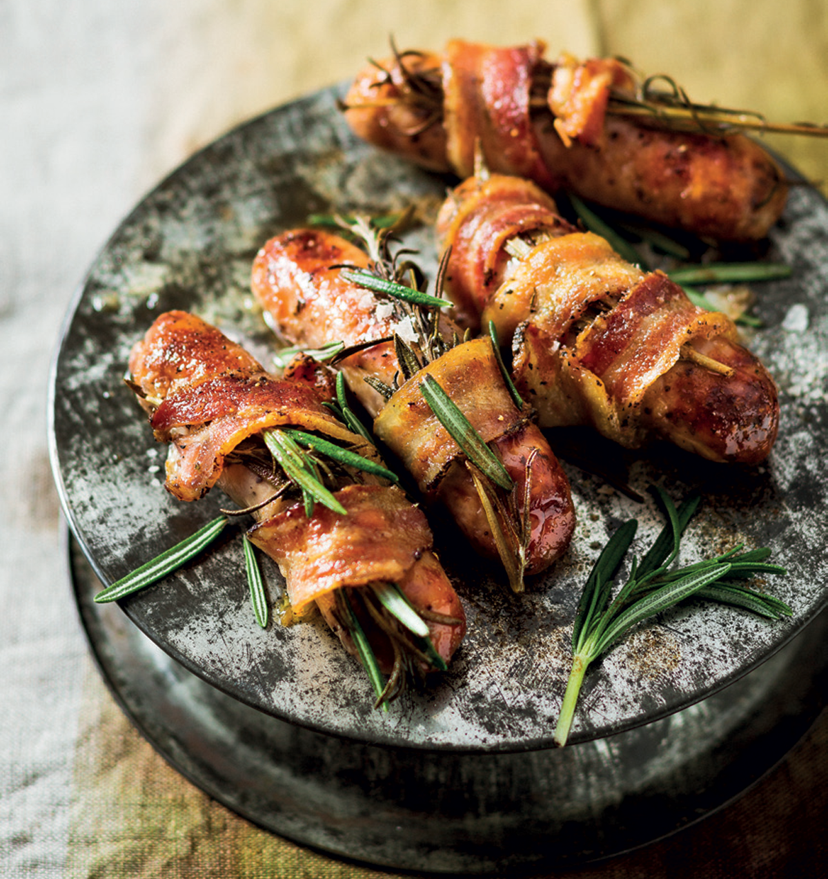 Next time, wrap your pork sausages in bacon
