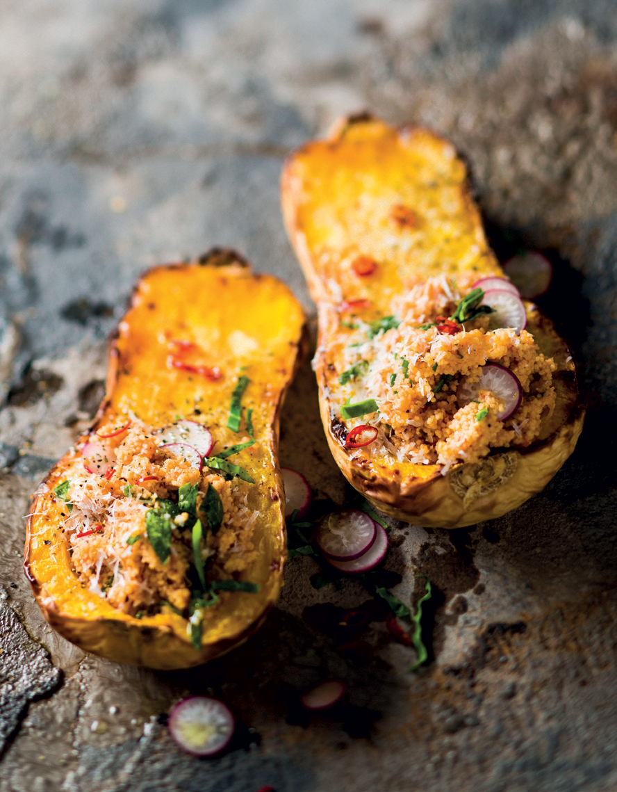 Recipe: stuffed butternut (vegetarian)