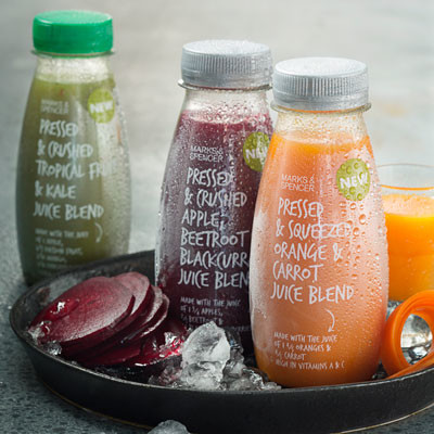 Woolworths' new fruit and veg juice blends