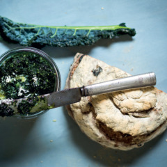 Kale-and-basil pesto