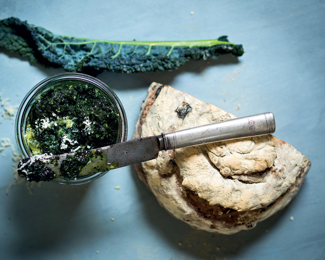 Kale-and-basil-pesto recipe