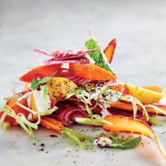 Beetroot-and-carrot salad