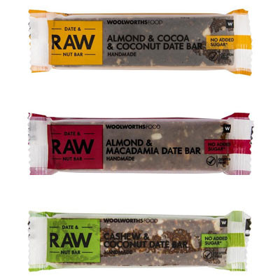 New at Woolies: raw vegan snack bars