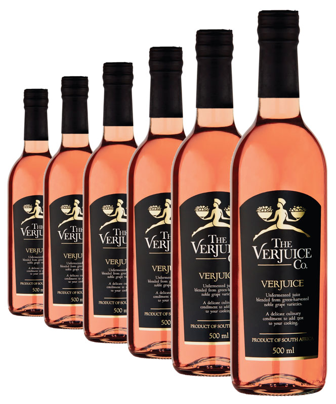 Win a R500 Woolworths voucher, plus a case of Verjuice