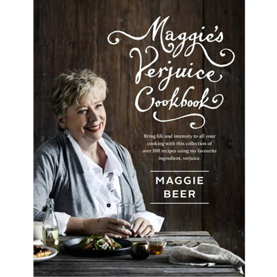Win a copy of Maggie’s Verjuice Cookbook, plus a case of verjuice