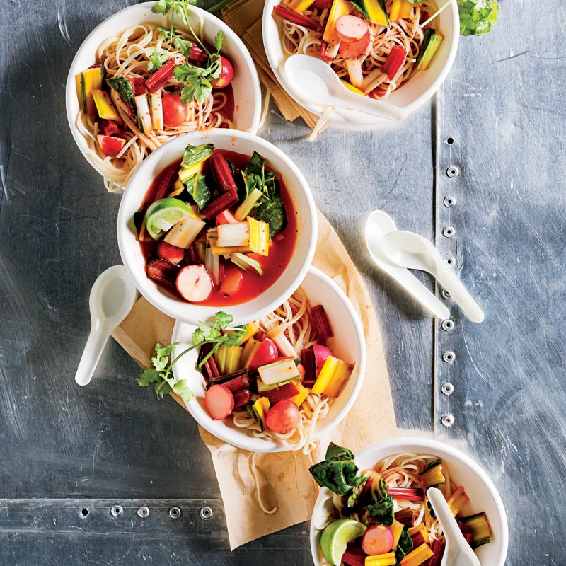 Sriracha vegetable pickle with wholewheat noodles | Woolworths TASTE