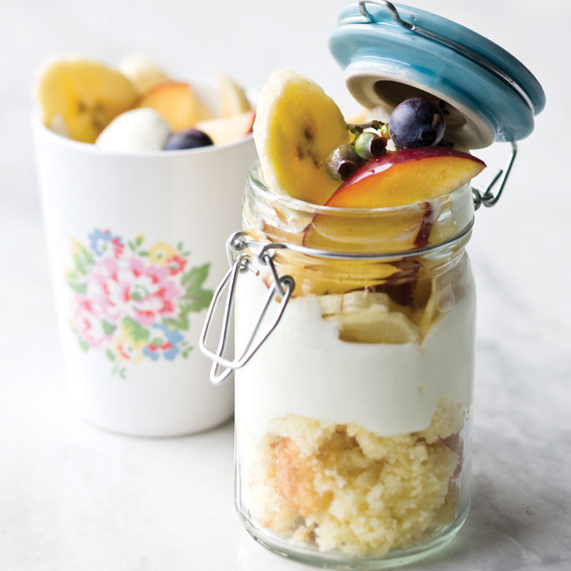 Fruit salad trifle Woolworths TASTE