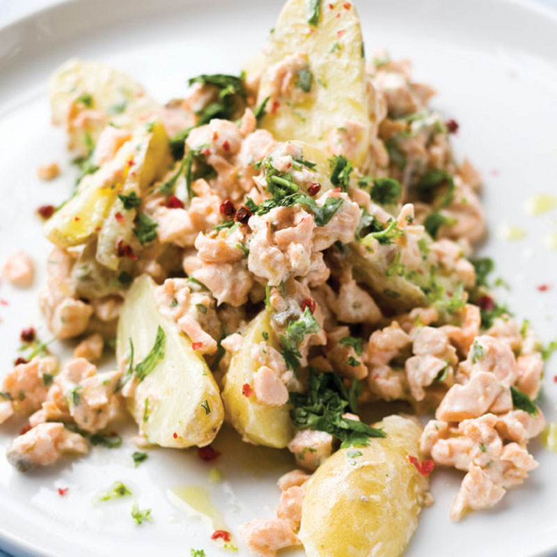 Potato and Salmon Salad recipe | Easy | Woolworths TASTE