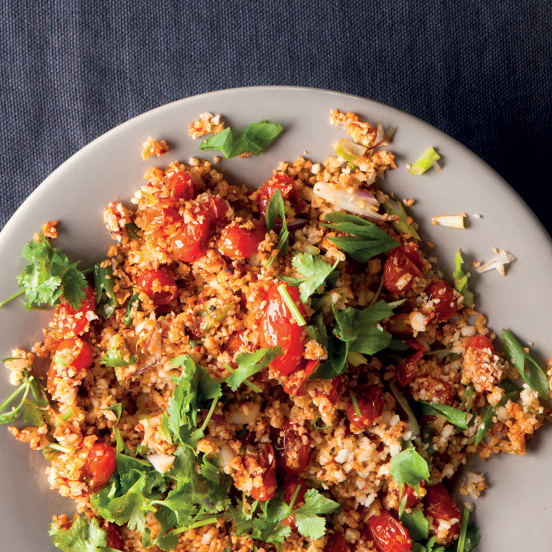 Spicy No-Carb Tomato "Tabbouleh" recipe | WW TASTE