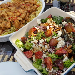 Fig & Cranberry Feta Salad