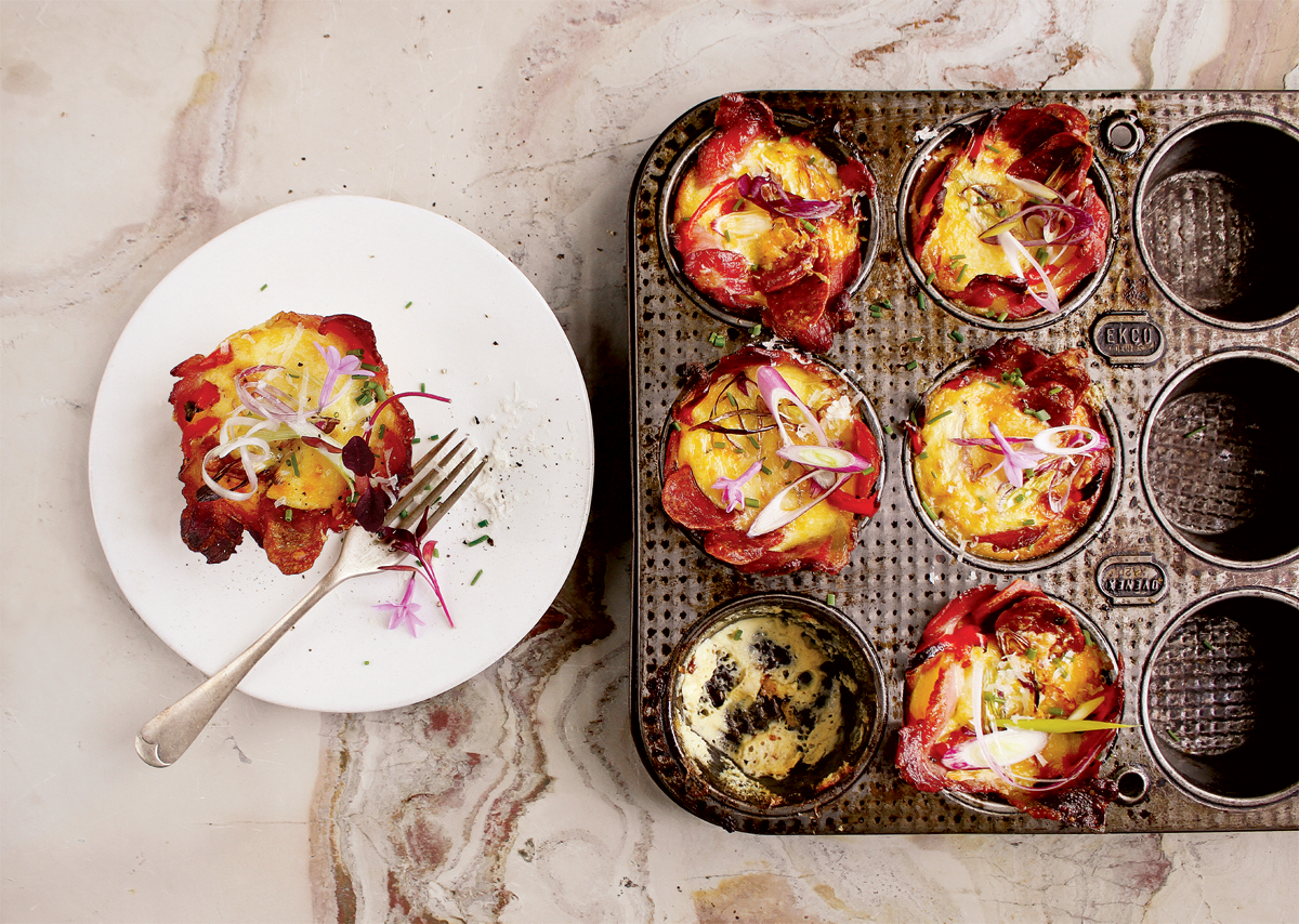 Bacon, egg and cheese tartlets Woolworths TASTE