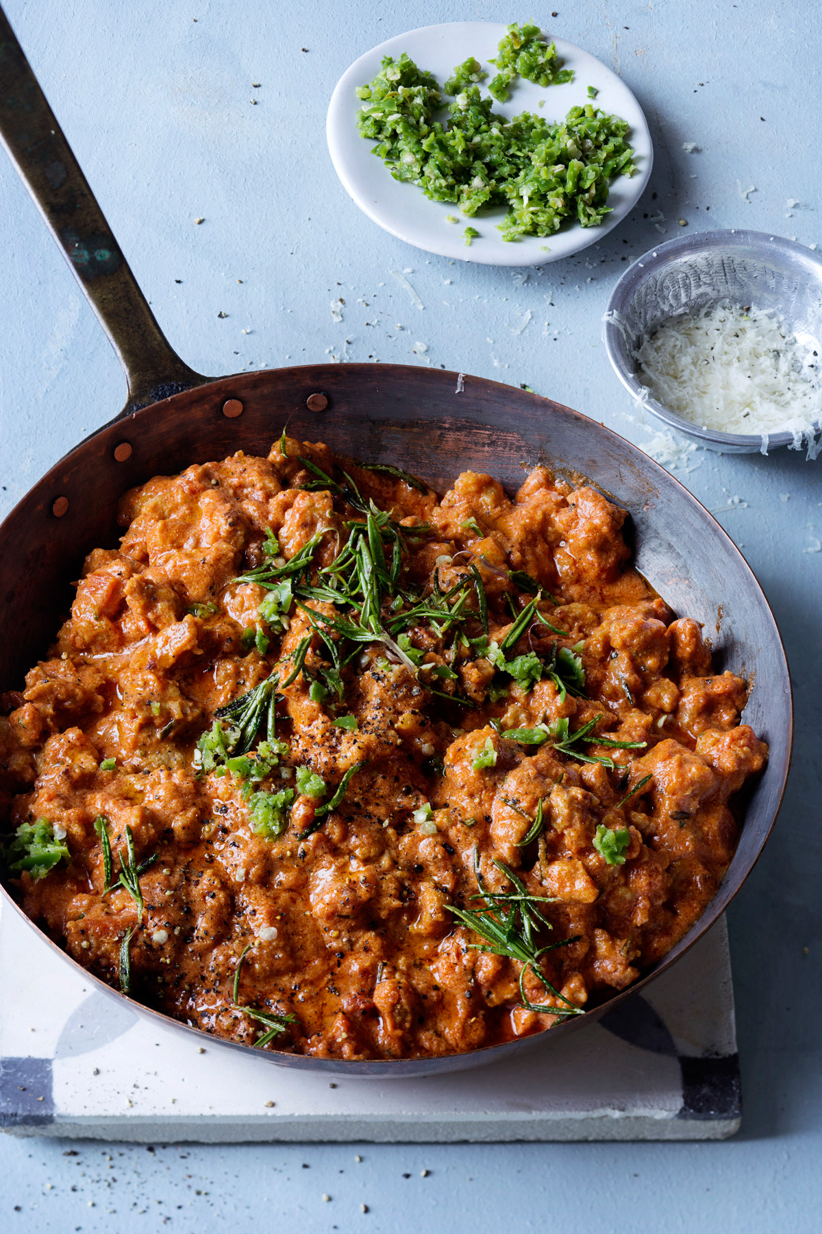 Pork rosemary cream bolognese recipe | Woolworths TASTE