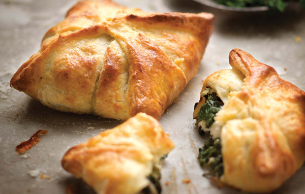 Spinach-and-bacon-pies-with-cream-cheese-pastry