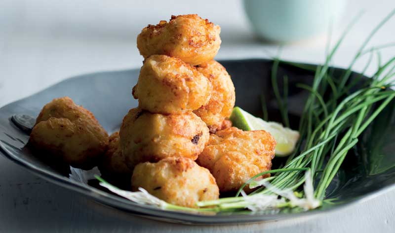 Comforting cauliflower dishes: croquettes