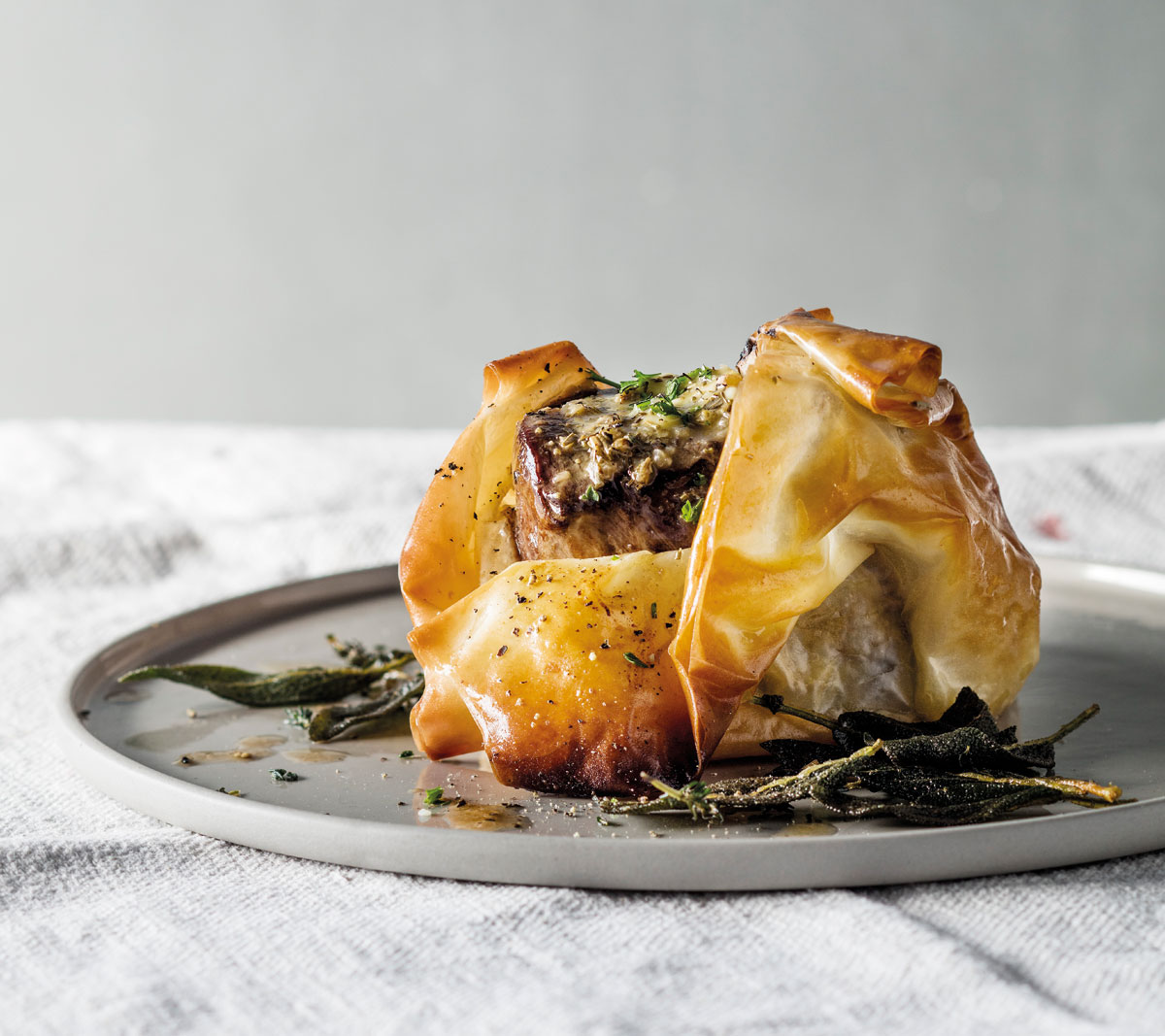 Lorraine's fillet in phyllo pastry  Woolworths TASTE