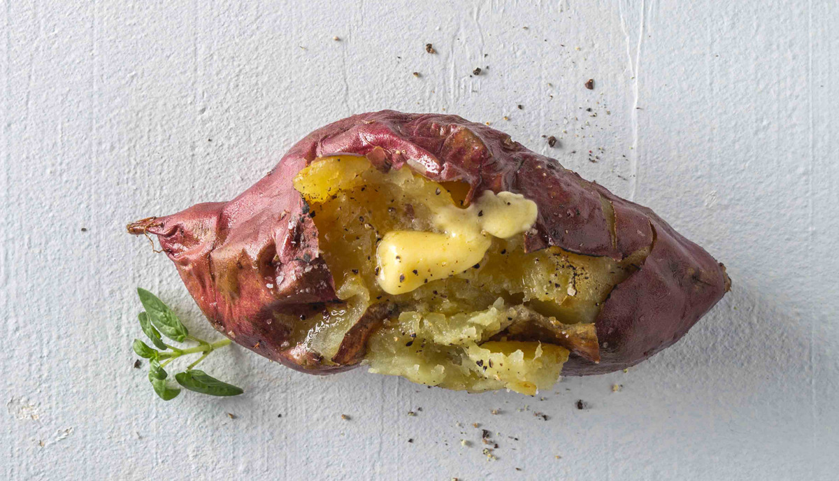 1 baked potato, 3 ways Woolworths TASTE