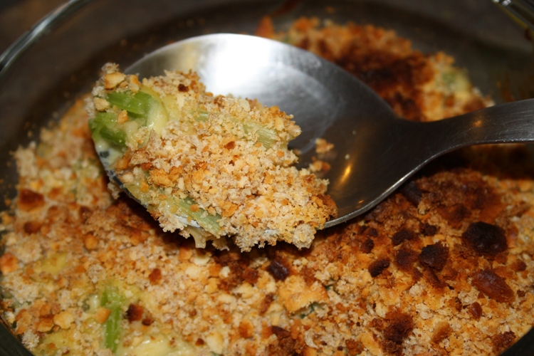 Celery and cheese gratin Woolworths TASTE