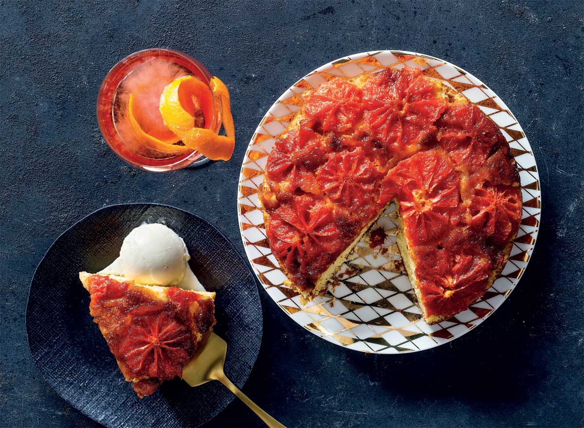 Grapefruit upsidedown cake Woolworths TASTE