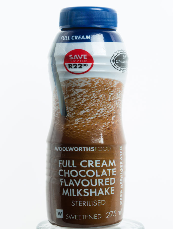 wwchocolateflavouredmilkshake Woolworths TASTE