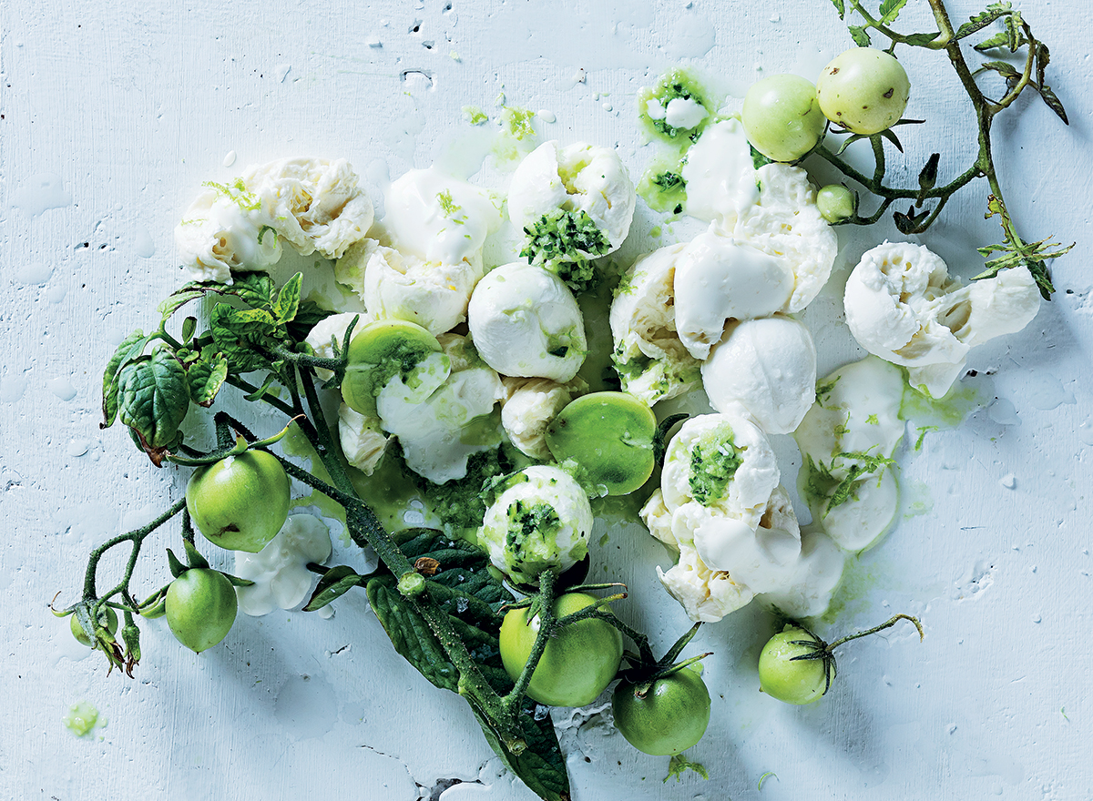 Bocconcini with cucumber juice dressing | Woolworths TASTE