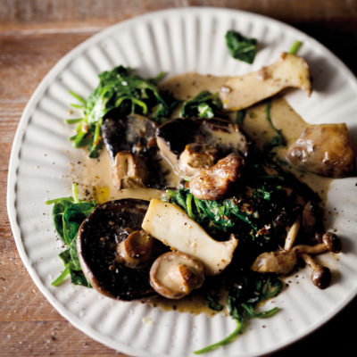 garlicky-mushrooms-with-spinach