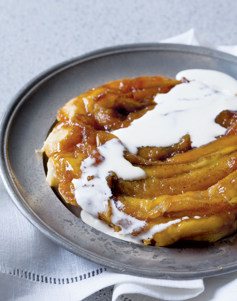 Upside-down caramel banana tart recipe | Woolworths TASTE