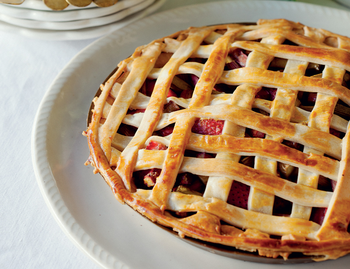 Rhubarb and Strawberry Tart Recipe | Woolworths TASTE