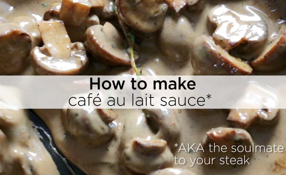 Watch How to make cafe au lait sauce Woolworths TASTE