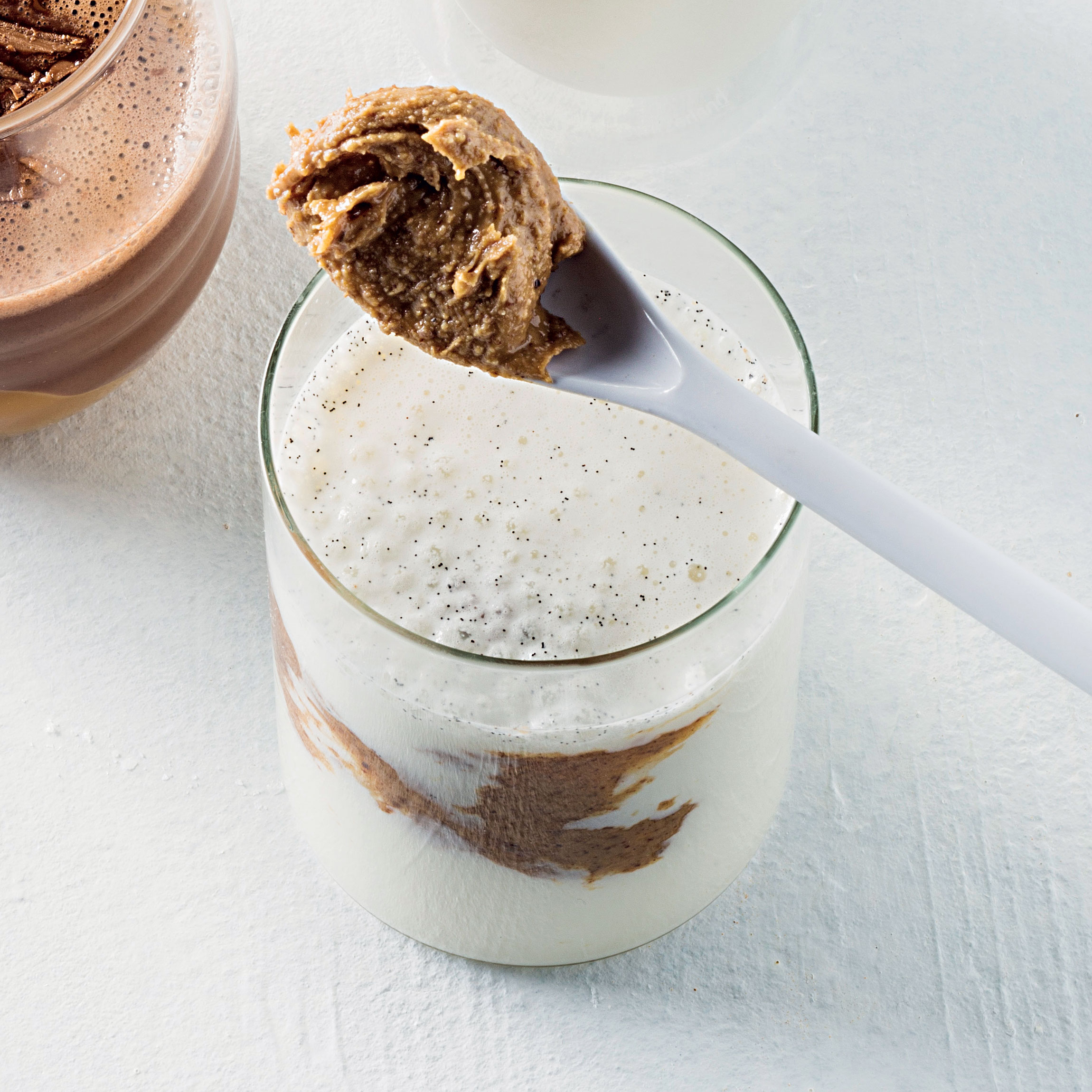 Vanilla milk with nut butter | Woolworths TASTE