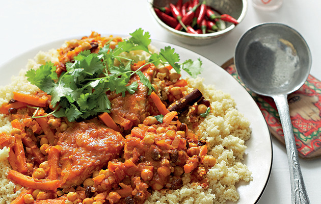 Moroccan-inspired fish couscous recipe