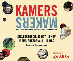 Win a set of double tickets to KAMERS/Makers expo in Stellenbosch or Pretoria, plus a hamper worth R1 880