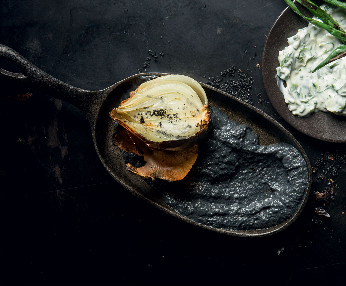 Black onion puree recipe | Woolworrhs TASTE
