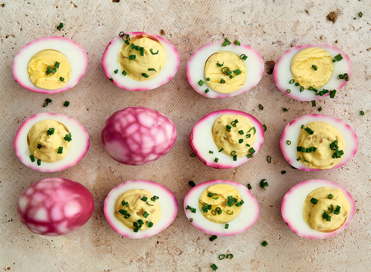 Deviled Ostrich Eggs -  - Food Recipes & Videos