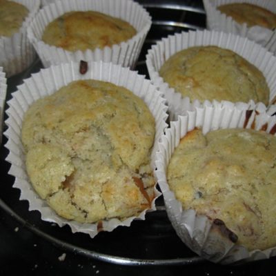 Blue cheese muffins