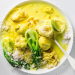 meat-free meals: Turmeric-and-coconut broth recipe