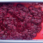 Grilled raspberry-and-chia tray jam recipe