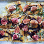 Tear-and-share fig-and-beetroot tartlets recipe