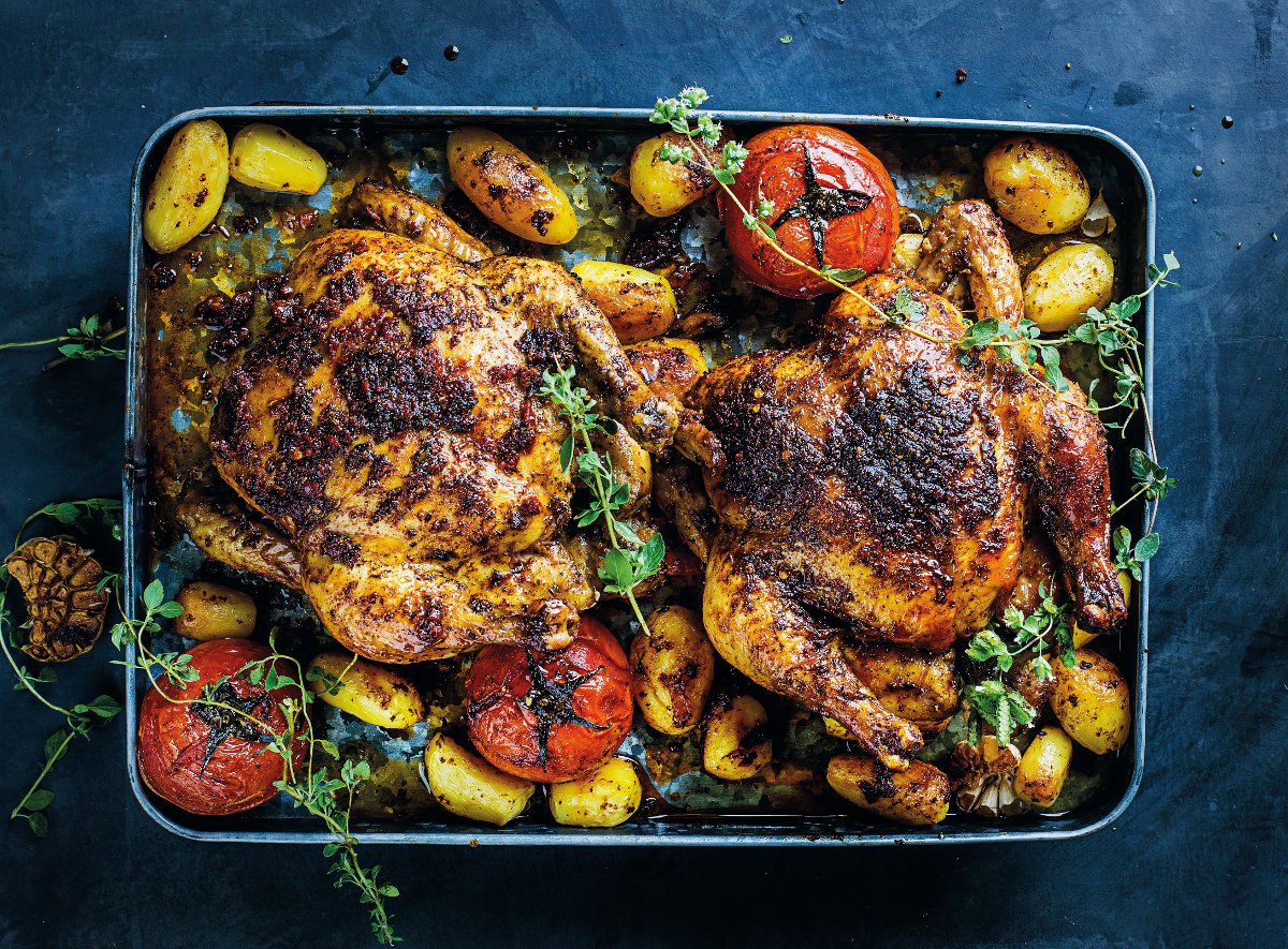 Tomato-and-tuscan-chicken-tray-roast